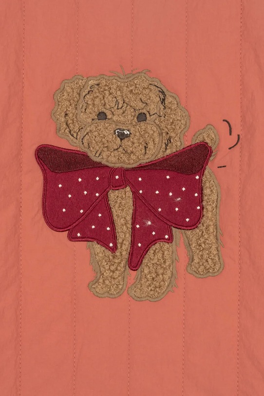 Konges Sløjd kurtka dziecięca JUNO COLLAR JACKET KS105179.G.9BYA różowy