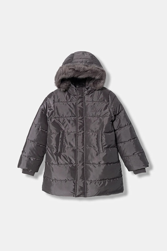 United Colors of Benetton kurtka dziecięca pozostałe szary 2SVKCN05V.G.reproposed