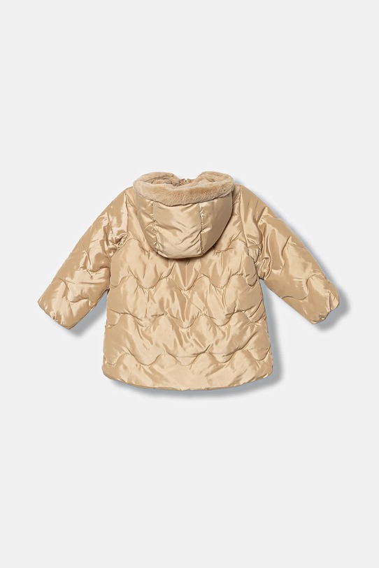 United Colors of Benetton kurtka dziecięca 2SVKGN045.P.Seasonal beżowy AW25
