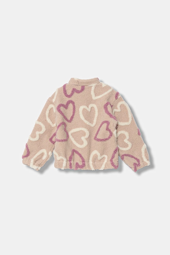 Dětská mikina United Colors of Benetton 345SG5049.P.Seasonal růžová AW25