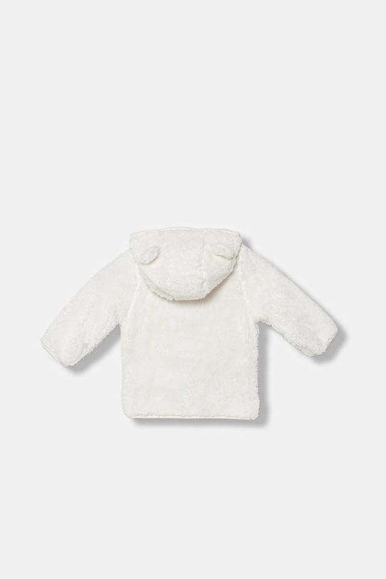 United Colors of Benetton bluza polarowa niemowlęca 36BTA501T.W.Seasonal biały AW25