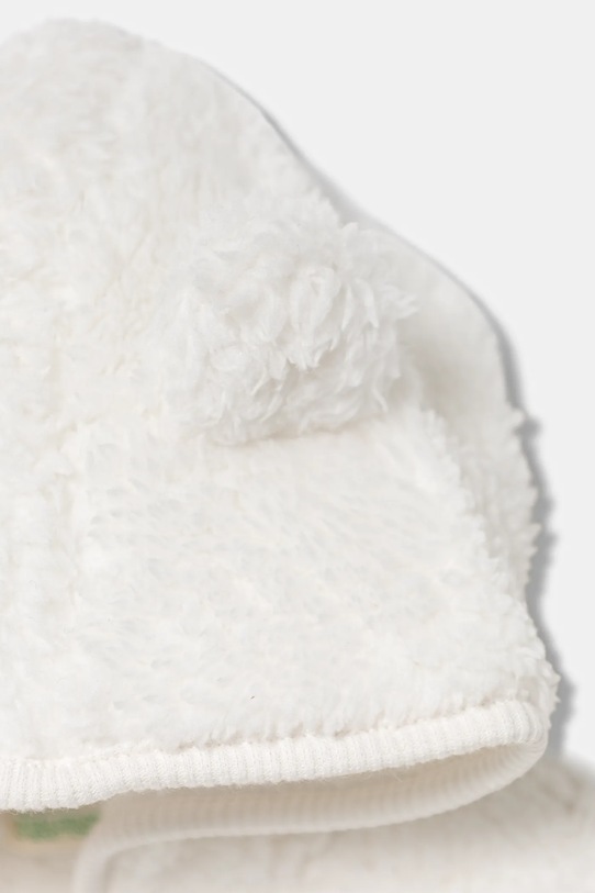 Dziewczynka United Colors of Benetton bluza polarowa niemowlęca 36BTA501T.W.Seasonal biały