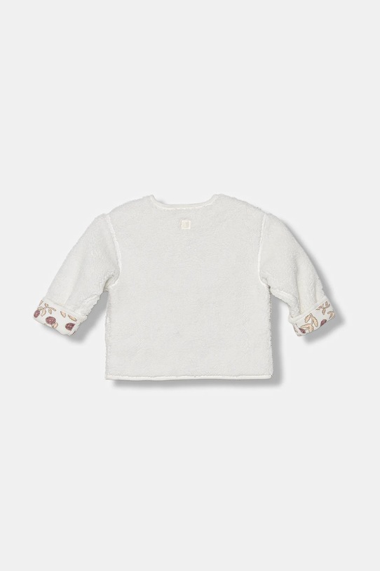 United Colors of Benetton bluza polarowa niemowlęca 3EKNA501R.G.W.Seasonal biały AW25