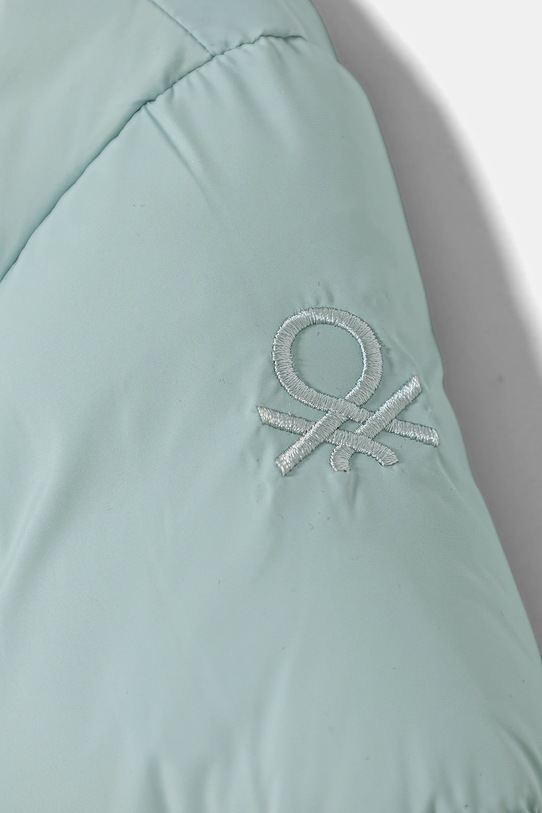 Dziewczynka United Colors of Benetton kurtka dziecięca 2SJ1CN05D.G.reproposed turkusowy