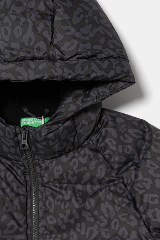 Момиче Яке United Colors of Benetton 2TMRCN06X.G.Seasonal черен