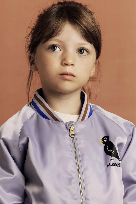 Mini Rodini kurtka bomber dziecięca Birds 2561010145