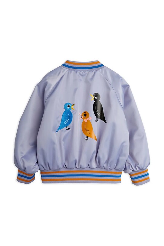 Băieți Mini Rodini geacă bomber pentru copii Birds 2561010145 violet