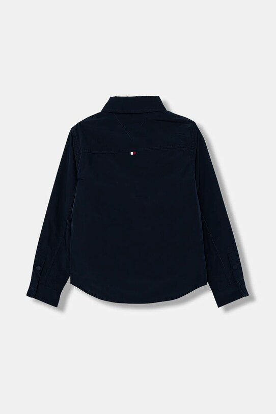Chłopiec Tommy Hilfiger kurtka dziecięca KS0KS00644.9BYA granatowy