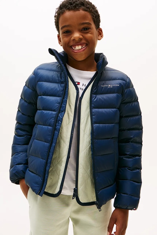 Dětská bunda Tommy Hilfiger KS0KS00652.9BYA