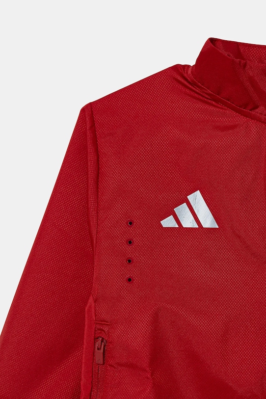 Παιδικό μπουφάν adidas κόκκινο IV7169
