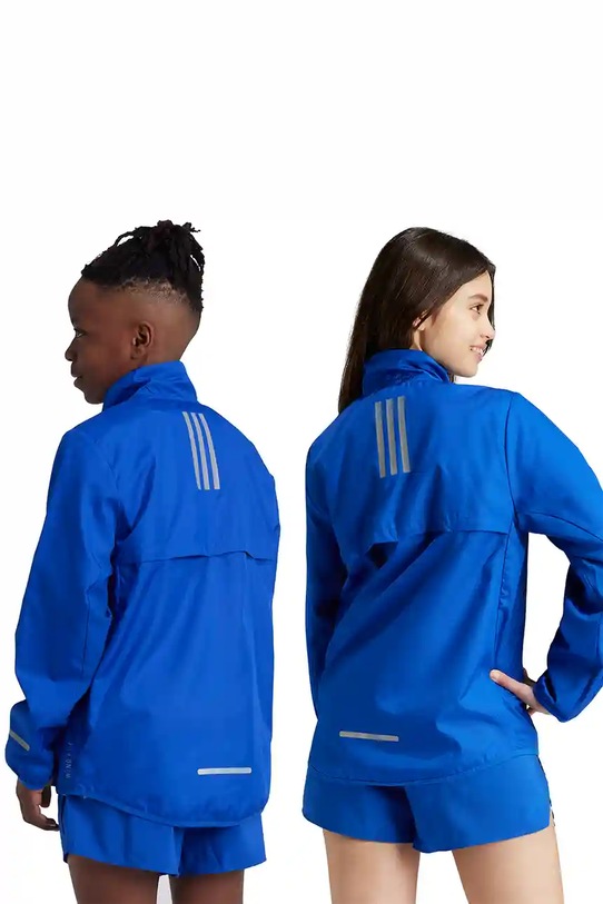 adidas kurtka dziecięca JD7135 niebieski