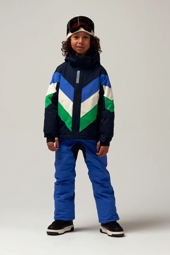 Gosoaky giacca da sci bambino/a MOUNTAIN GOAT foderato blu navy 252.9.1.731
