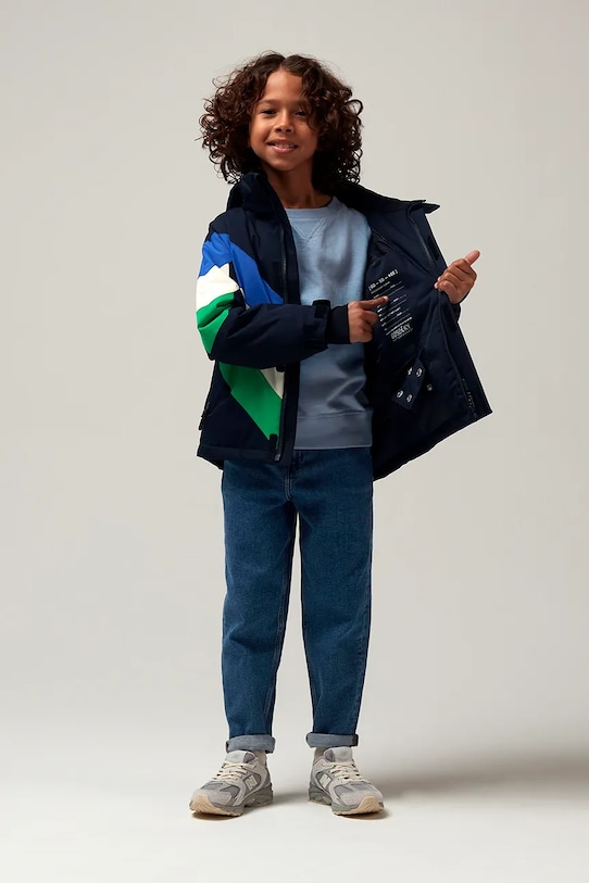 Gosoaky giacca da sci bambino/a MOUNTAIN GOAT 252.9.1.731 blu navy