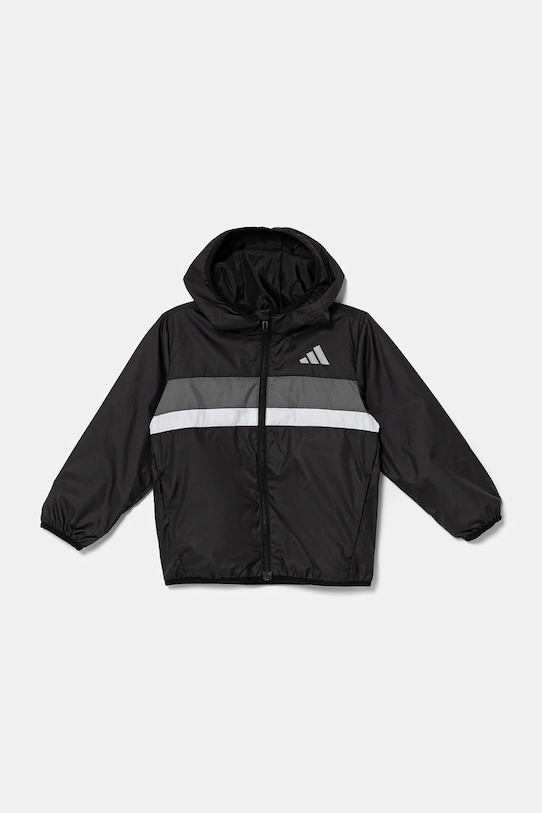 adidas giacca per bambini JV9857 nero AW25