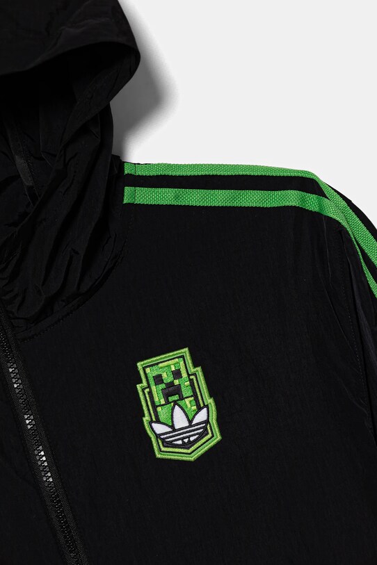 Chlapec Detská bunda adidas Originals MINECRAFT KD9834 čierna