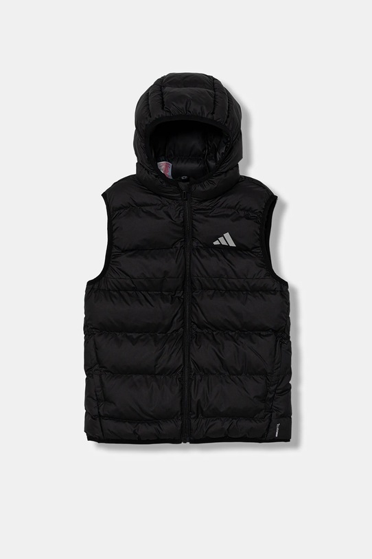 adidas bezrękawnik dziecięcy pozostałe czarny JL7386