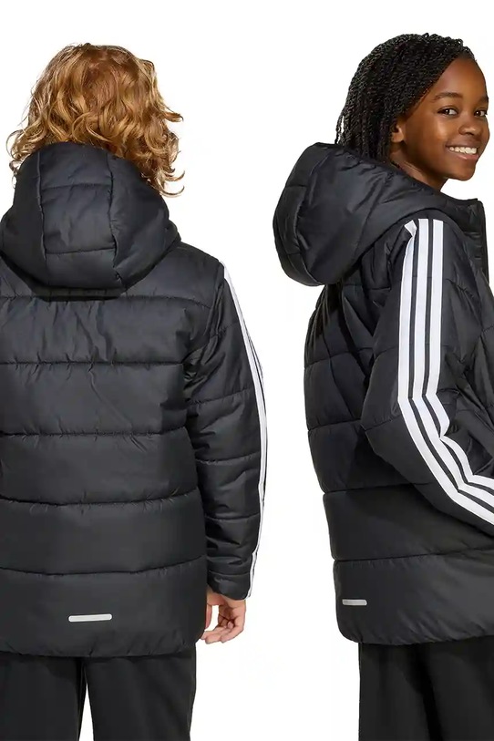 Παιδικό μπουφάν adidas JL7402 μαύρο