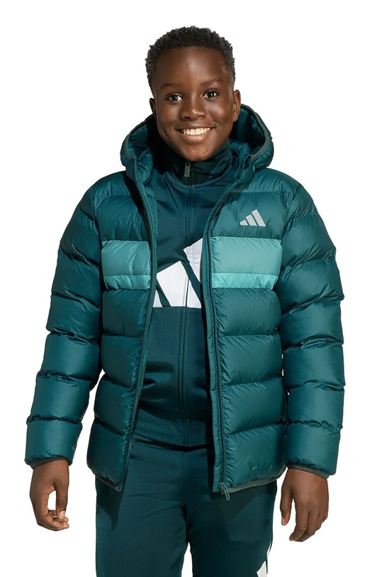 Αγορίστικα Παιδικό μπουφάν adidas JL7437 πράσινο