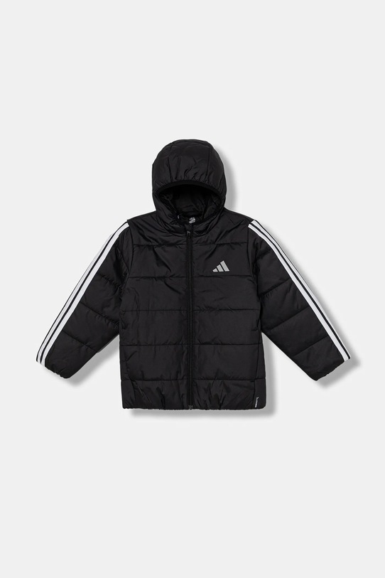 Dětská bunda adidas s podšívkou černá JW2443