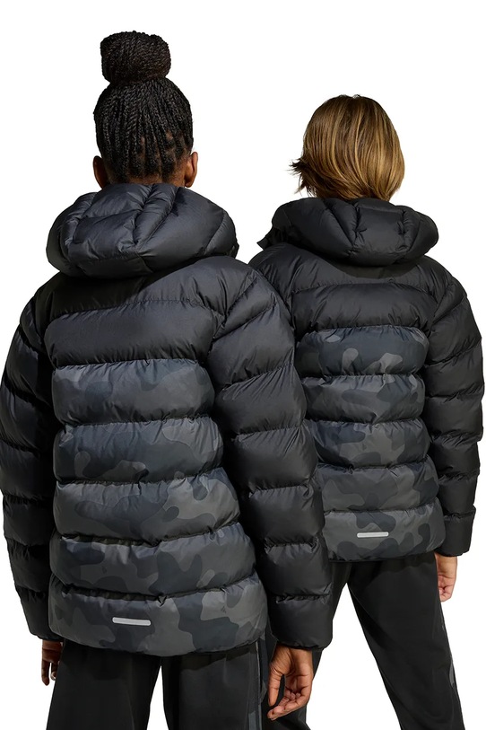Παιδικό μπουφάν adidas JL7399 μαύρο AW25