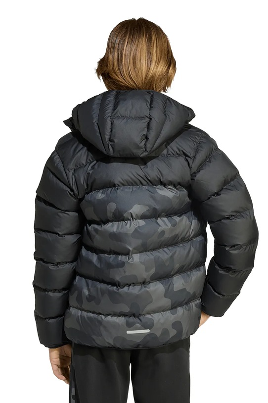 Παιδικό μπουφάν adidas μαύρο JL7399