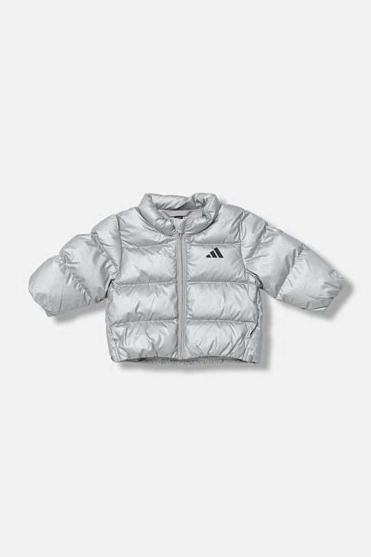 adidas giacca per bambini foderato argento JM8870