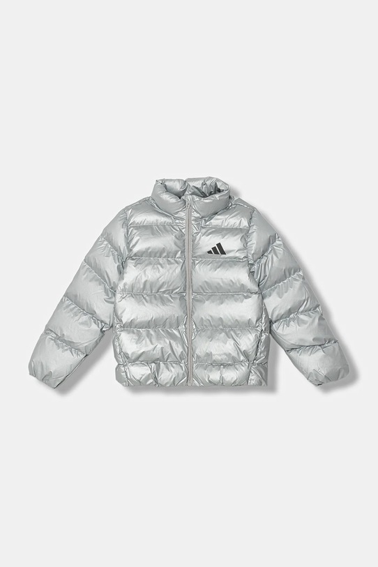 adidas kurtka dziecięca JW2474 srebrny AW25