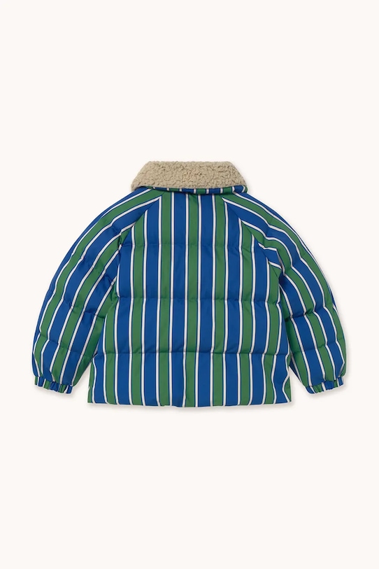 Tinycottons kurtka dziecięca RETRO STRIPES PADDED JACKET AW25.144 niebieski AW25