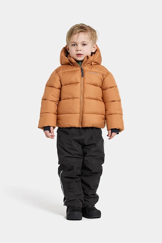 Παιδικό μπουφάν Didriksons ROXEN KIDS JACKET 505811.9BYA καφέ