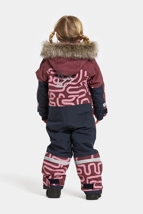 Didriksons kombinezon zimowy dziecięcy BJÄRVEN PR K COV 2 bordowy 505845.9BYA