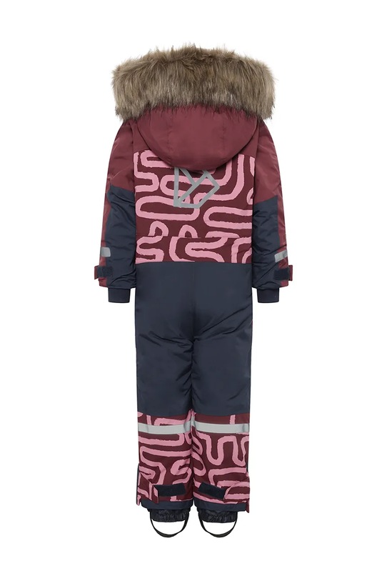 Chłopiec Didriksons kombinezon zimowy dziecięcy BJÄRVEN PR K COV 2 505845.9BYA bordowy