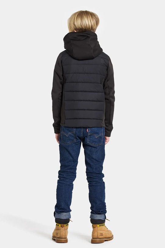 Μπουφάν Didriksons KAPRIS KIDS FZ 3 μαύρο 505956.9BYA
