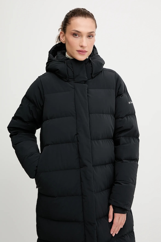 Páperová bunda Columbia Amaze Puff čierna 2134894