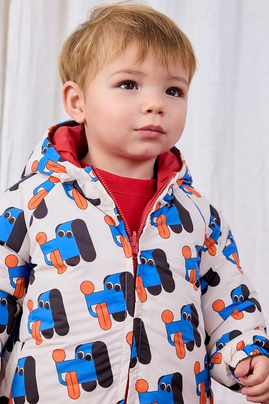 Βρεφικό μπουφάν διπλής όψης Bobo Choses Doggy Mate 225AB104