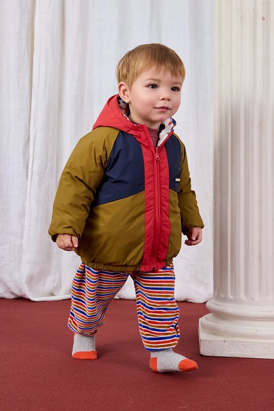 Βρεφικό μπουφάν διπλής όψης Bobo Choses Doggy Mate 225AB104