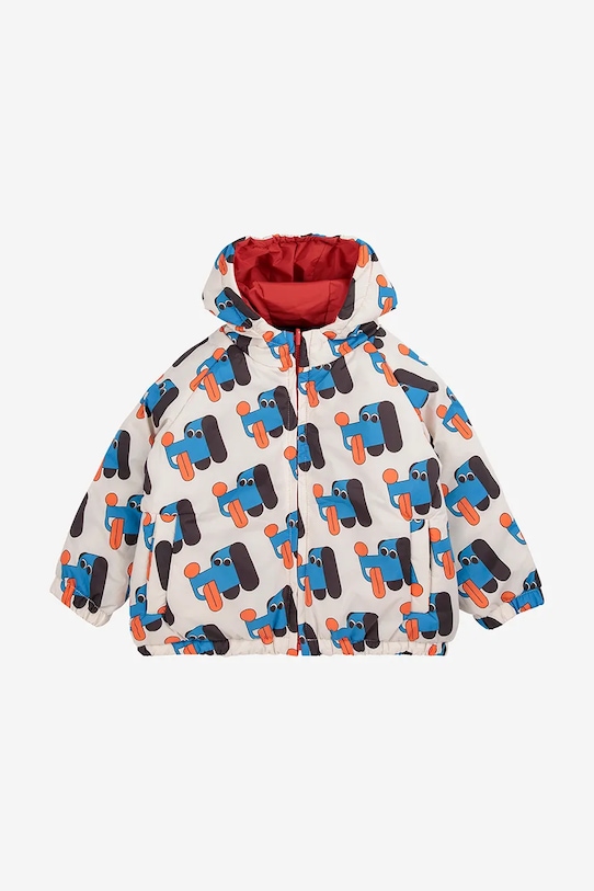 Двусторонняя детская куртка Bobo Choses Doggy Mate 225AB104