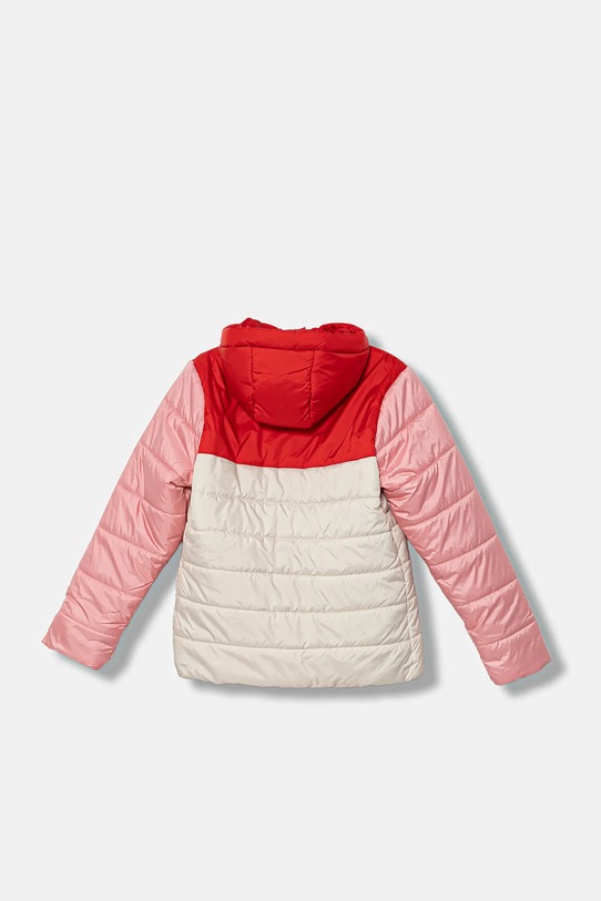 Puma kurtka dziecięca ESS Hooded Padded Jacket 685226 beżowy AW25