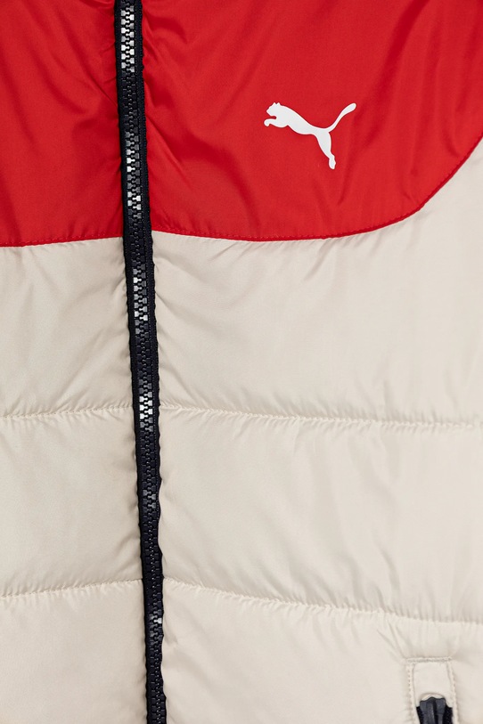 Chłopiec Puma kurtka dziecięca ESS Hooded Padded Jacket 685226 beżowy