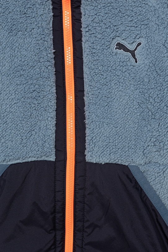 Băieți Puma geacă copii Hybrid Sherpa Jacket 688405 albastru