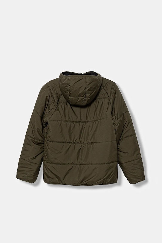 Мальчик Детская двусторонняя куртка Puma Reversible Puffer Jacket 688407. зелёный