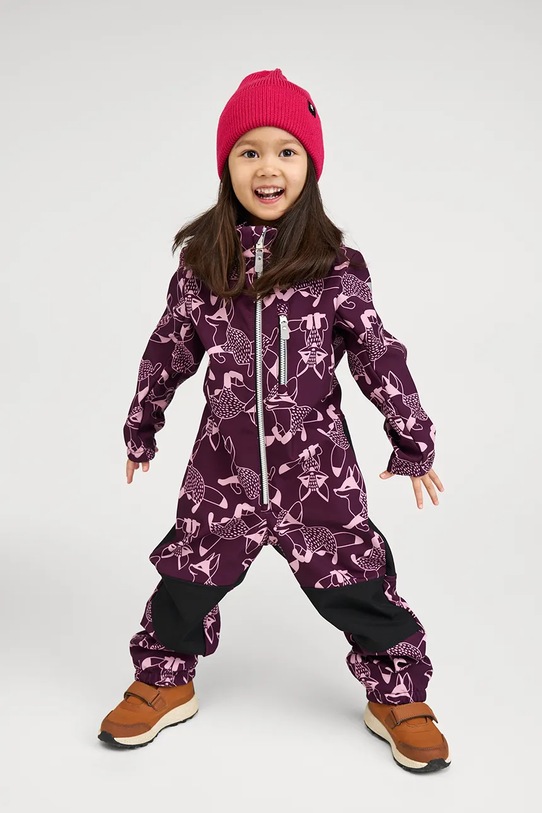 Reima salopete de iarnă pentru copii Nurmes cu captuseala violet 5100007C.9BYA