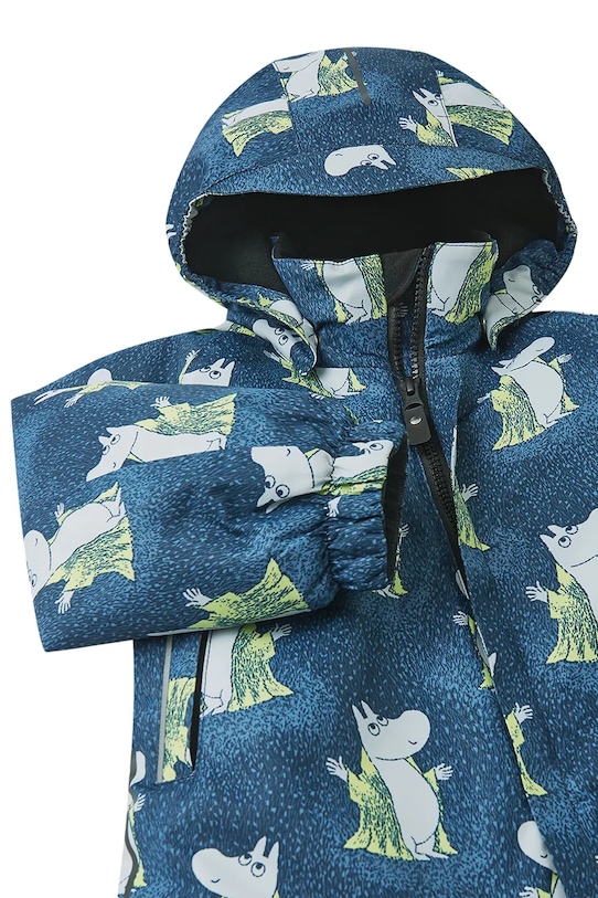 Reima kombinezon dziecięcy Moomin Lyster 5100011D.9BYA zielony