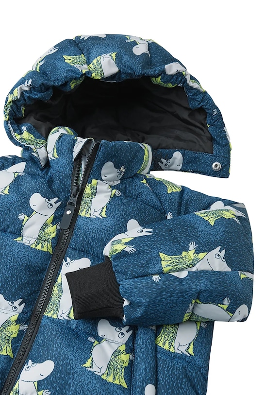 Chłopiec Reima kurtka dziecięca Moomin Lykta 5100013B.9BYA zielony