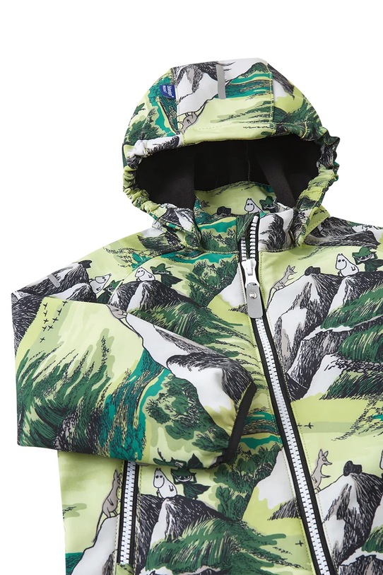 Reima combinezon bebe Moomin Mjosa verde 5100328C.9BYA