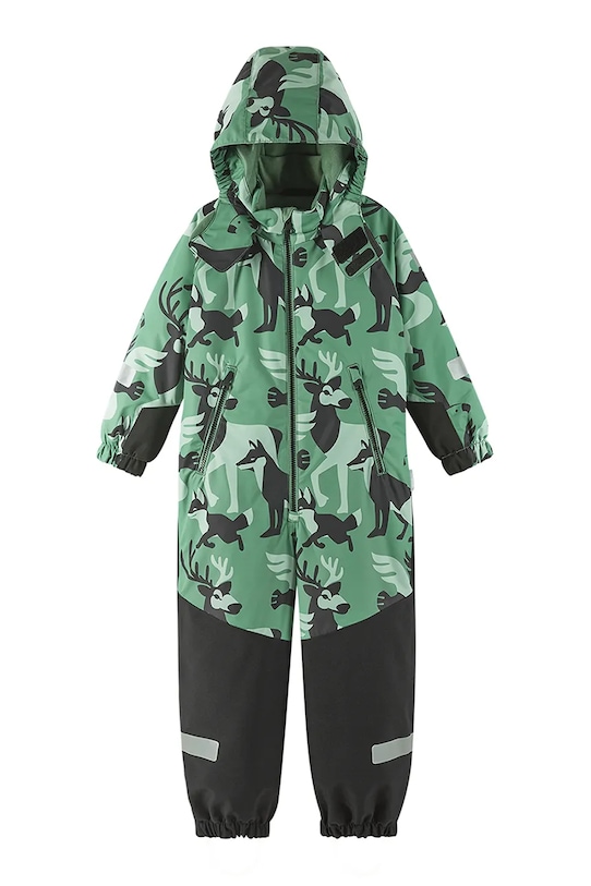 Chłopiec Reima kombinezon dziecięcy Kurikka 5100131B.9BYA zielony