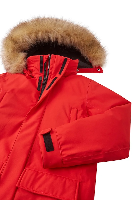 Reima kurtka puchowa dziecięca Serkkula czerwony 5100281A.9BYA