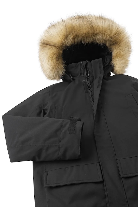 Reima kurtka puchowa dziecięca Serkkula czarny 5100281A.9BYA