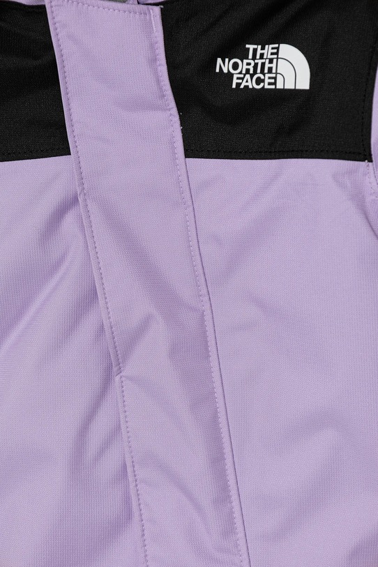 Chłopiec The North Face kombinezon narciarski dziecięcy BABY FREEDOM SNOW SUIT NF0A7UNAQZI1 fioletowy