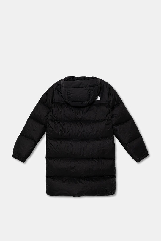 Dětská péřová bunda The North Face TEEN NUPTSE LONG PARKA NF0A88UFKX71 černá AW25
