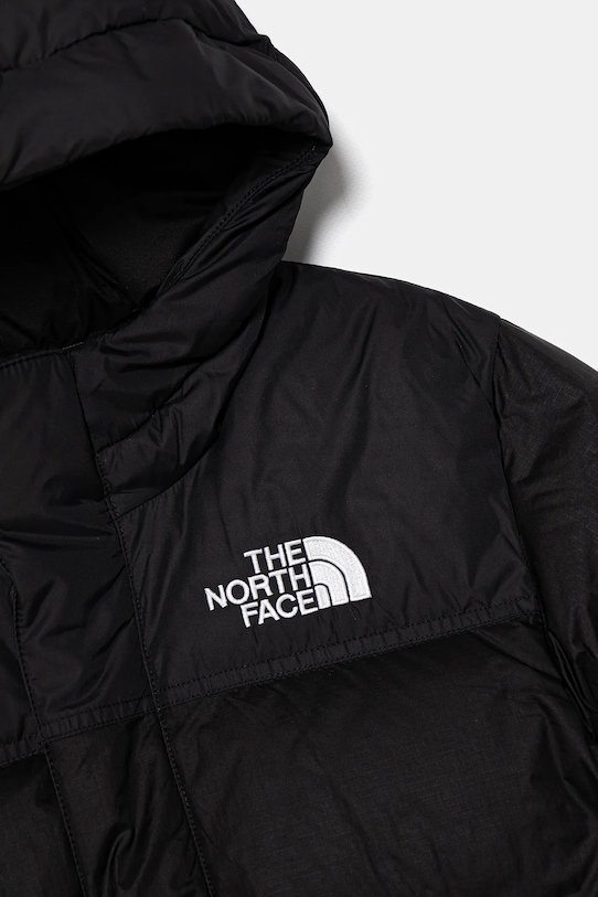 Chłopiec The North Face kurtka puchowa dziecięca TEEN NUPTSE LONG PARKA NF0A88UFKX71 czarny